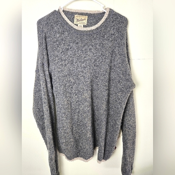 Men's Vintage Woolrich Wool Blend Pullover Sweatshirt, Size Large - Picture 1 of 4